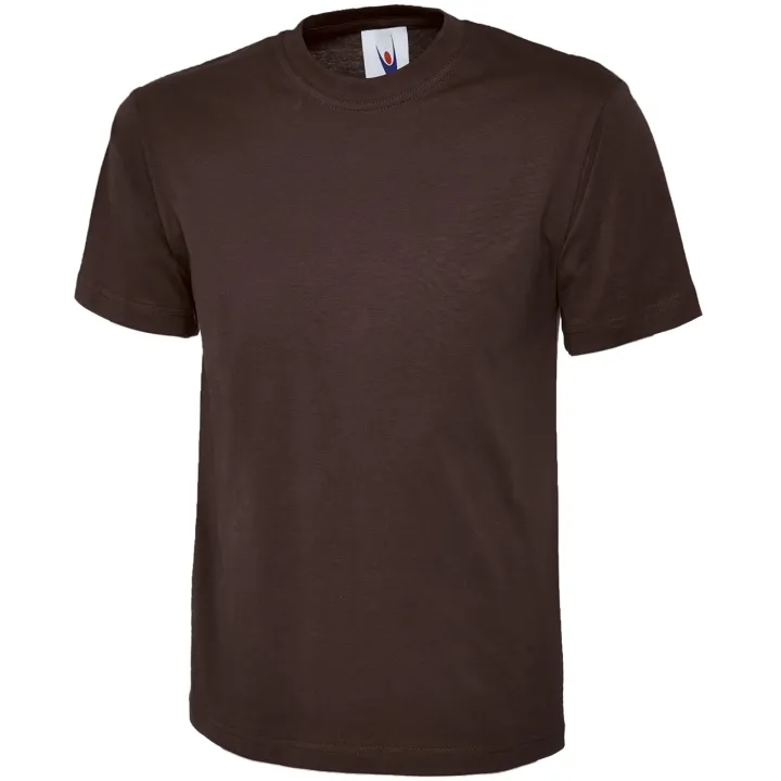 Tee-Shirt homme col rond 180 gr UC301 UNEEK marron
