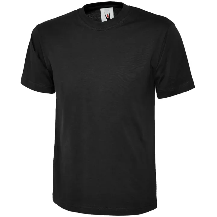 Tee-Shirt homme col rond 180 gr UC301 UNEEK noir