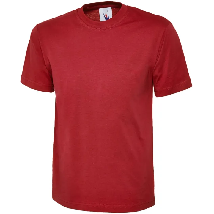 Tee-Shirt homme col rond 180 gr UC301 UNEEK rouge