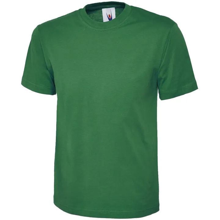 Tee-Shirt homme col rond 180 gr UC301 UNEEK vert kelly