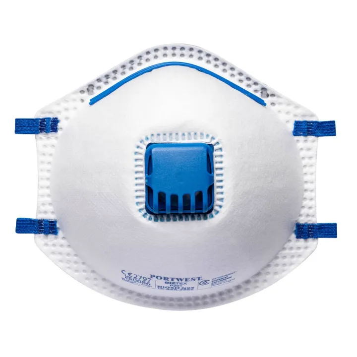 Masque FFP2 PORTWEST P201 avec valve protection respiratoire X 10