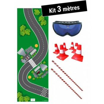 Kit éducatif SIMULAROUTE 3 m risque routier Sécurama