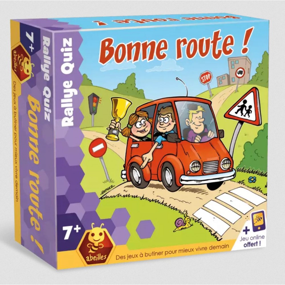 Jeu de société "bonne route" sécurité routière