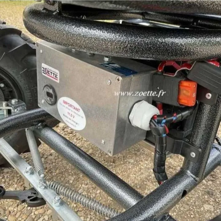 Mini Dumper ZOETTE à moteur brouette basculante