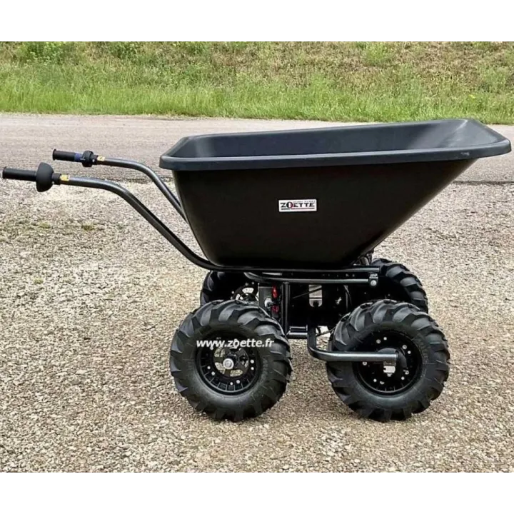 Mini dumper electrique ZOETTE basculante à moteur 250 kg