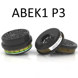 Cartouche Filtre ABEK1P3  B-LOCK pour masque BLS 4000 BLS 5000
