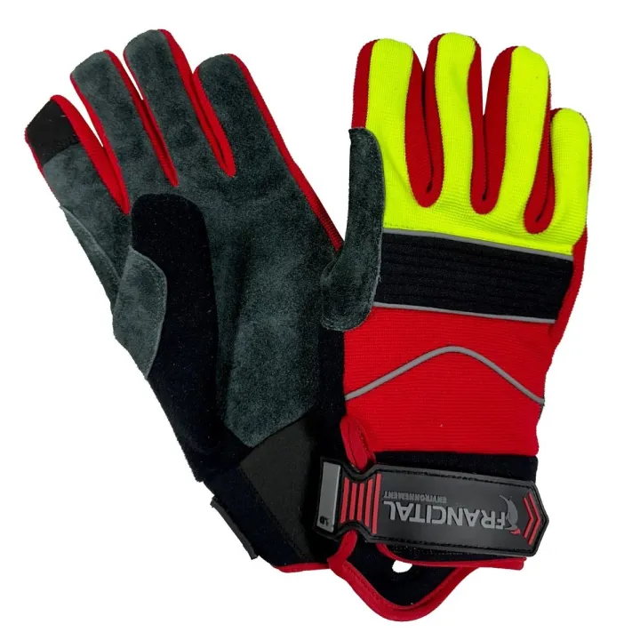 Gants chasse traque recherche au sang CERBERE FRANCITAL rouge jaune