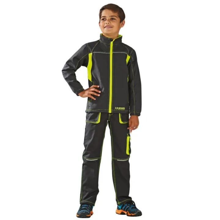 Veste Softshell enfant BASALT NEON Planam | Sécurama