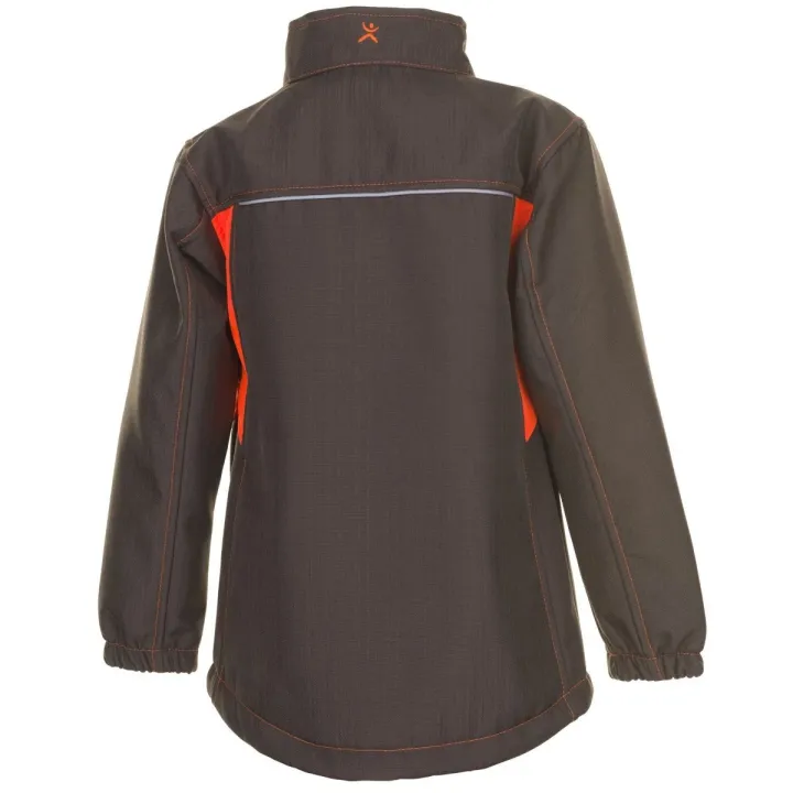 Veste de travail voupe vent sofshell enfant PLANAM