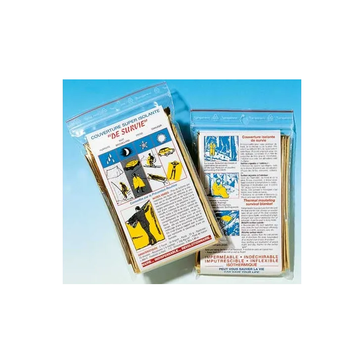Couverture de survie isotherme secourisme