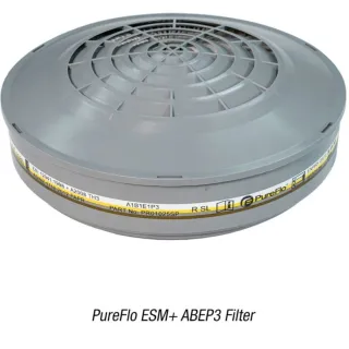 Filtre pour masque ventilation assitée PUREFLO PF23 et PF33 GENTEX TH3P ou P3