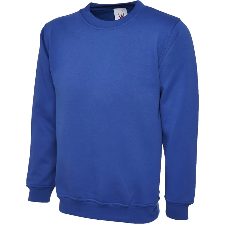Sweat de travail unisexe UC201 350 grammes UNEEK bleu royal
