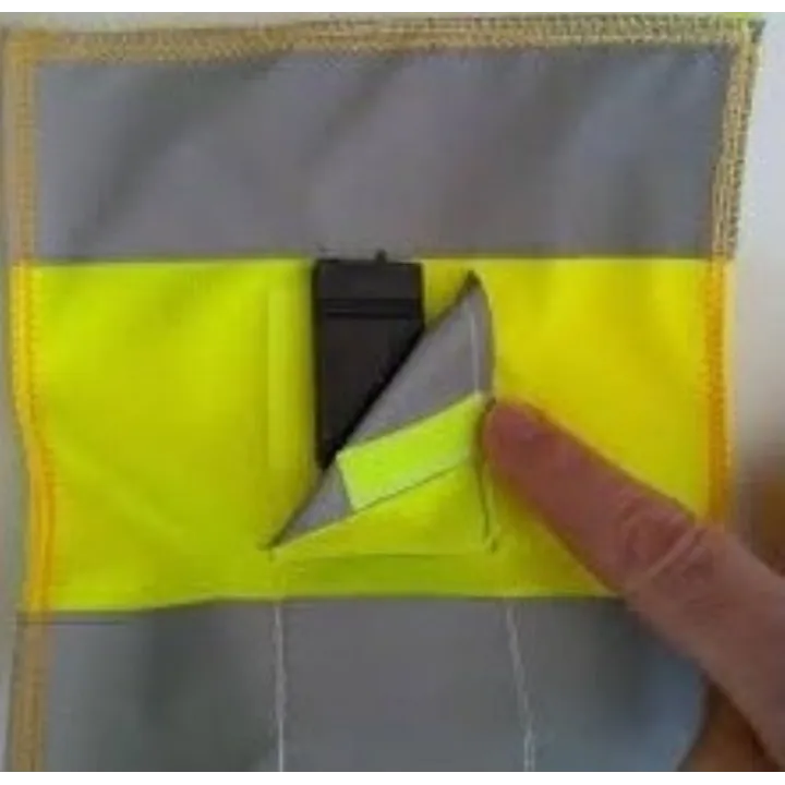 Emplacement BUZZER gilet PRAP