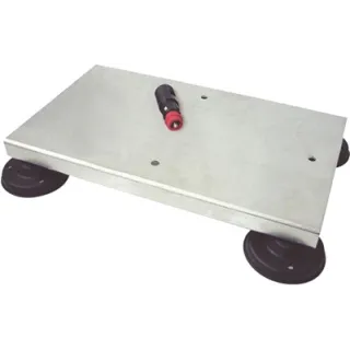 Support magnetique pour triflash a led risque routier