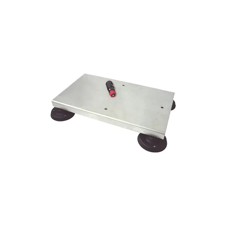 Support magnetique pour triflash a led risque routier