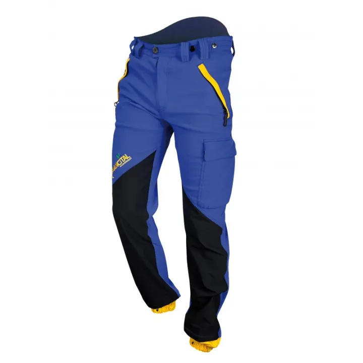 Pantalon chasse terrain propre 100 % stretch MONTVERT FRANCITAL bleu