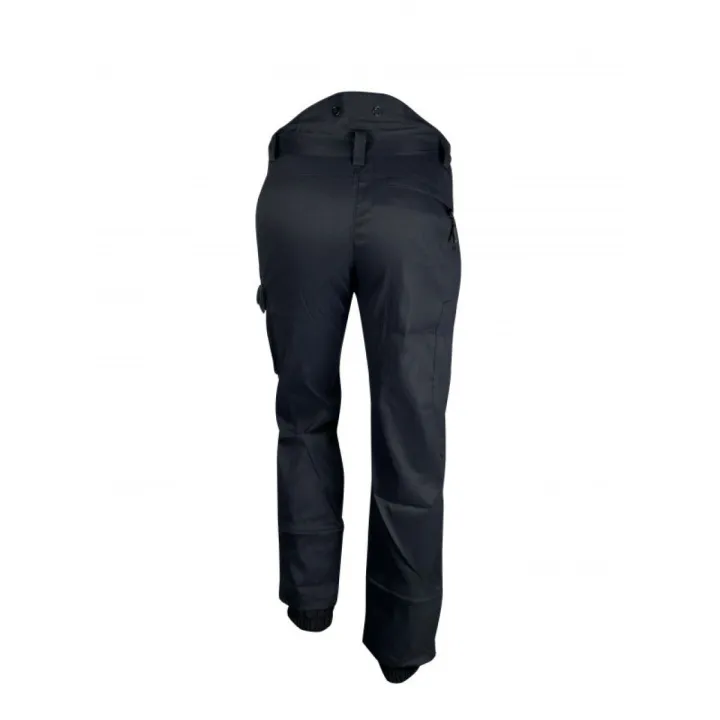 Pantalon chasse terrain propre 100 % stretch MONTVERT FRANCITAL noir dos