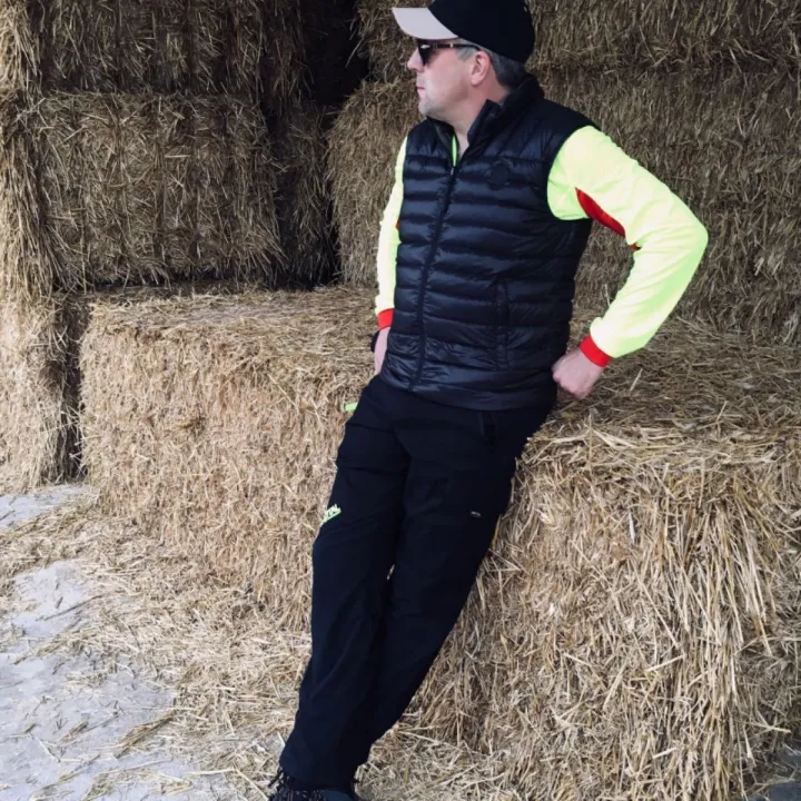 Pantalon de travail MONTVERT 100% stretch élevage noir