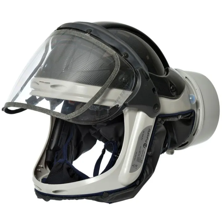 PUREFLO PF33 Casque ventilation assistée ATEX TH3 / ABE1P3 GENTEX visière ouverte