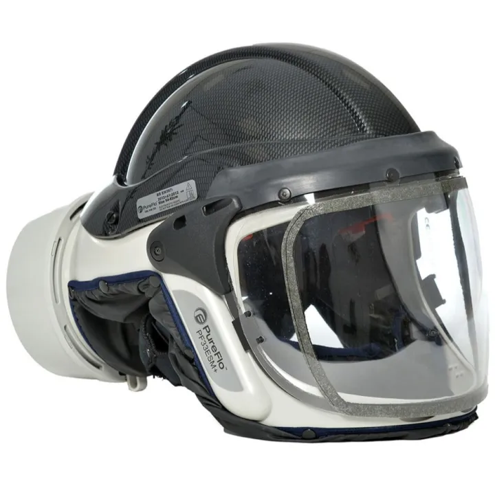 PUREFLO PF33 Casque ventilation assistée ATEX TH3 / ABE1P3 GENTEX profil