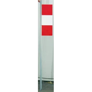 Piquet de signalisation sur chantier rétroréfléchissant 1.1 m