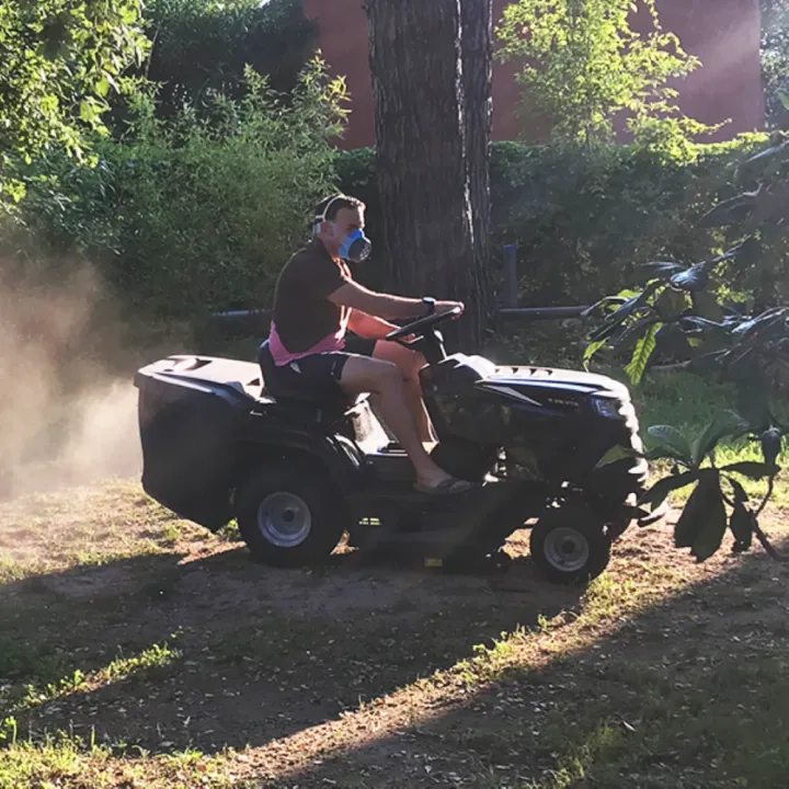 Demi masque poussière TMP3 auto-ventilé AGRI-RESPIRE SECURAMA