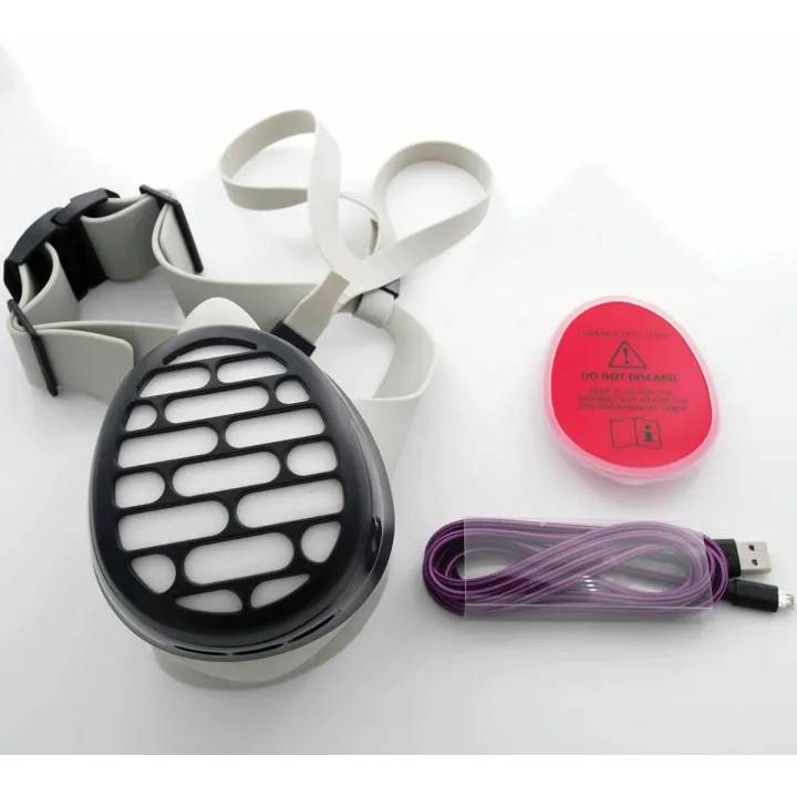 Description de notre Demi masque poussière TMP3 auto-ventilé AGRI-RESPIRE SECURAMA