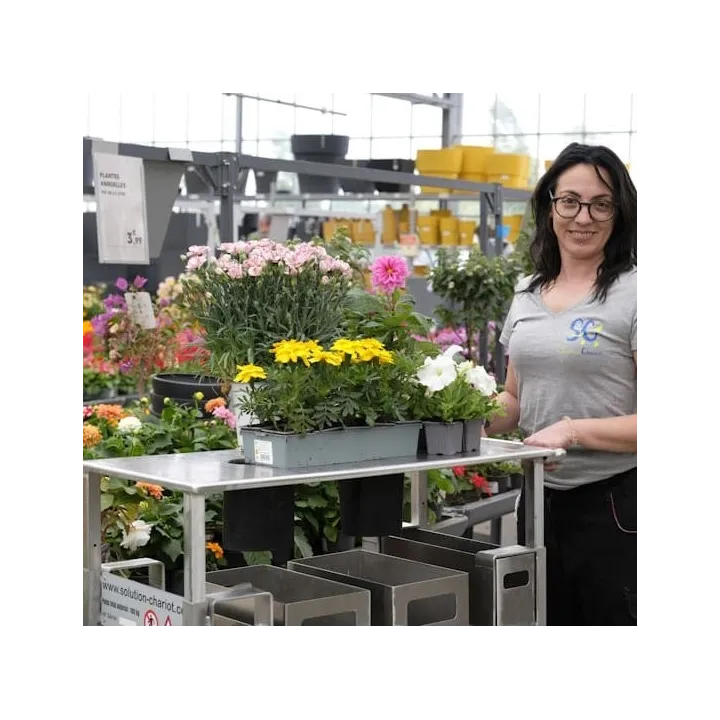Chariot de travail ergonomique JASMIN pépinière