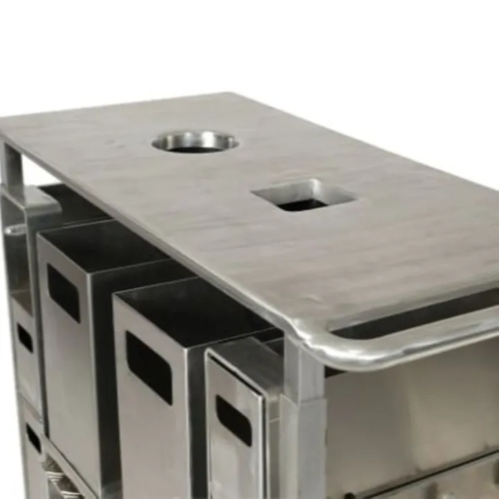 orifice aluminium et collerette caoutchouc pour chariots de Travail Jasmin