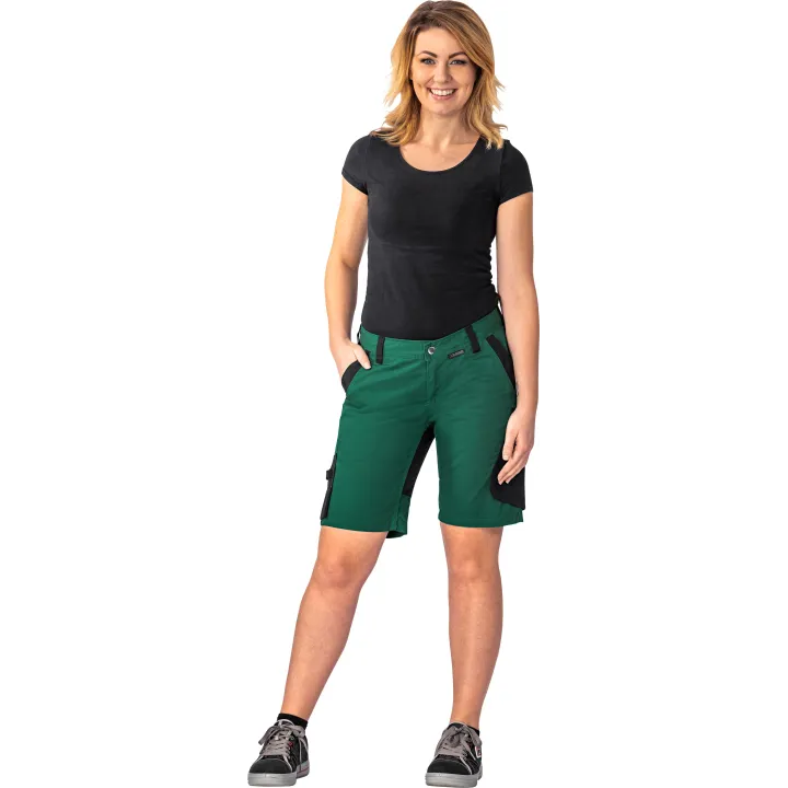 Bermuda de travail femme Femme NORIT PLANAM modèle vert