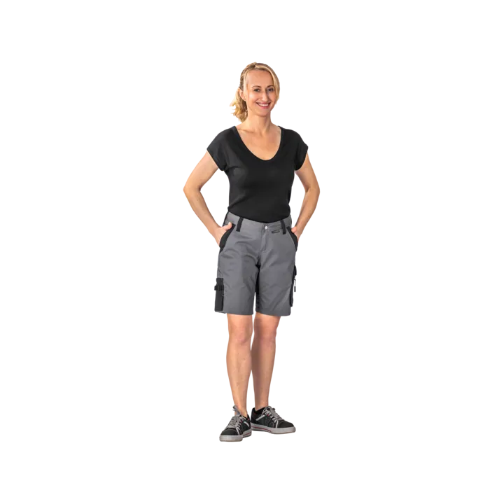 Bermuda de travail femme Femme NORIT PLANAM modèle anthracite