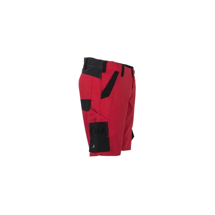 Bermuda de travail femme Femme NORIT PLANAM rouge droite