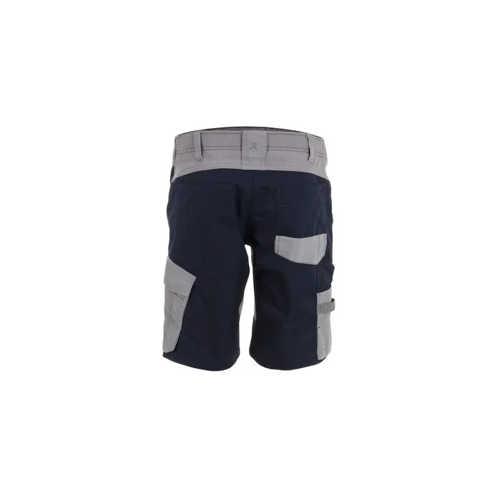 Bermuda de travail femme Femme NORIT PLANAM  bleu nuit noir dos