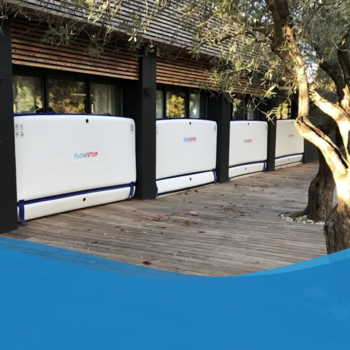 Batardeau gonflable FLOWSTOP pour porte entrée baies vitrées