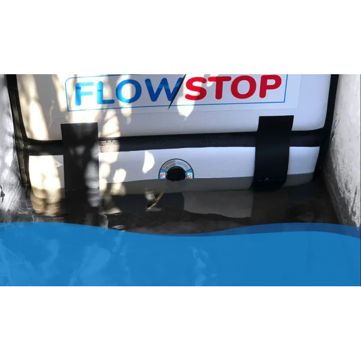 Batardeau gonflable FLOWSTOP pour porte entrée canal