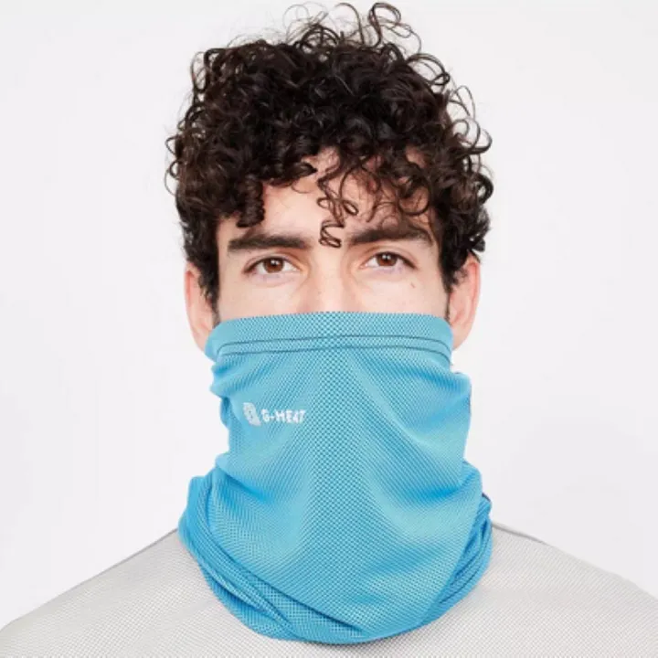 Tour de cou rafraîchissant G-Heat – Fraîcheur immédiate et confort bleu ciel cache nez
