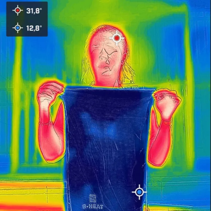 Serviette G-Heat rafraîchissante 100×30 cm – Idéale par forte chaleur t°