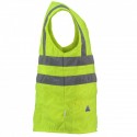 Gilet Rafraîchissant Haute Visibilité Jaune TECHNICHE 6538 – Alliez Confort Thermique et Sécurité