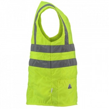 Gilet Rafraîchissant Haute Visibilité Jaune TECHNICHE 6538 – Alliez Confort Thermique et Sécurité