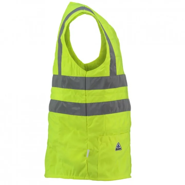 Gilet Rafraîchissant Haute Visibilité Jaune TECHNICHE 6538 – Alliez Confort Thermique et Sécurité