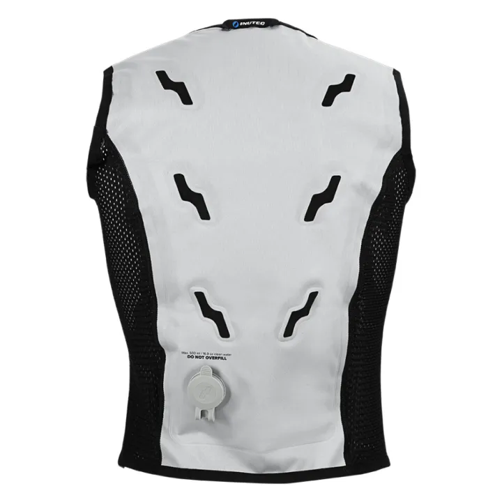 Gilet rafraichissant évaporation BODYCOOL SMART X INUTEQ grise dos