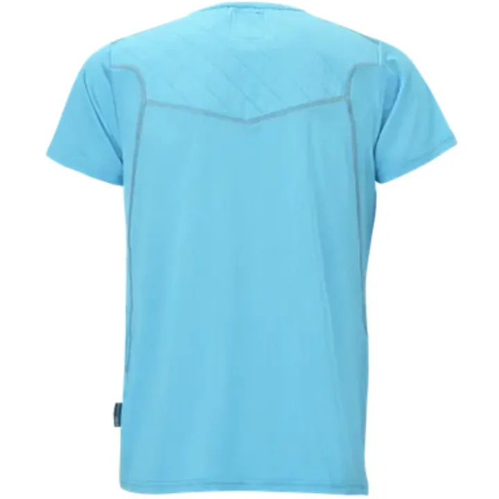 H2O Bodycool – T-shirt Rafraîchissant pour Confort Thermique Optimal bleu dos