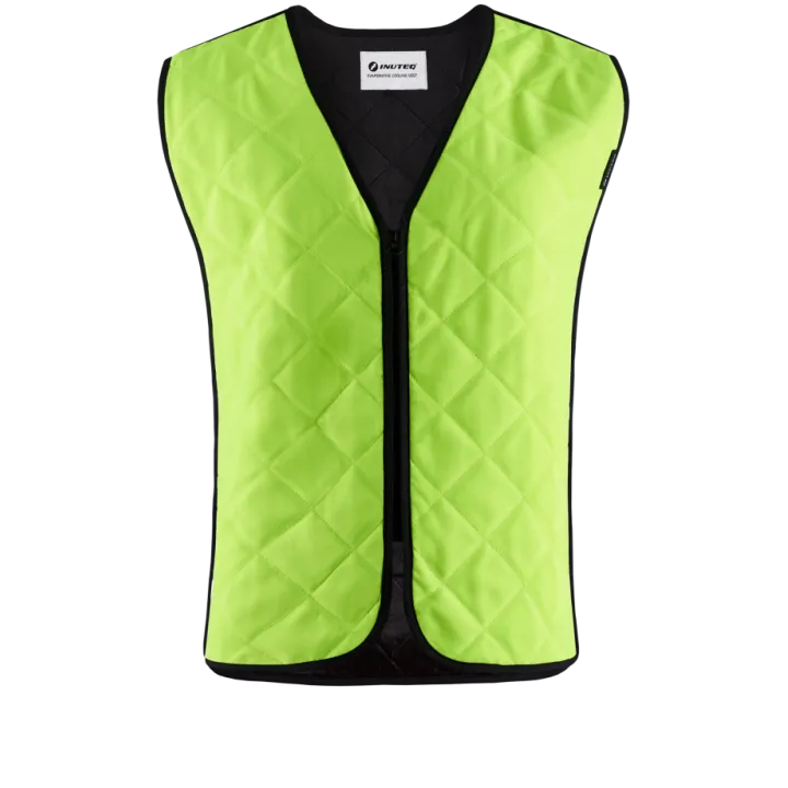 Gilet ECO rafraichîssant évaportaion BODYCOOL basique jaune