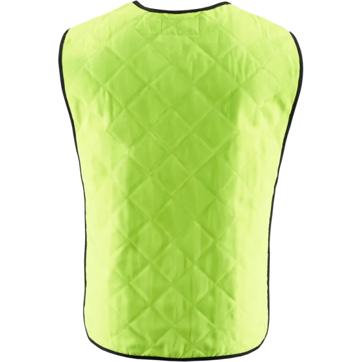 Gilet ECO rafraîchissant évaporation BODYCOOL basique jaune dos