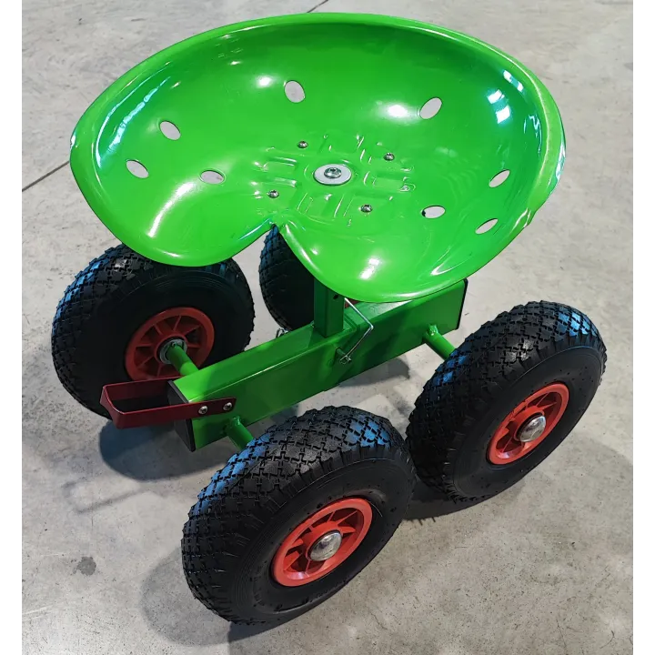 Siège Ergonomique sur Roues pour la Taille de la Vigne – Confort et Mobilité pour Viticulteurs