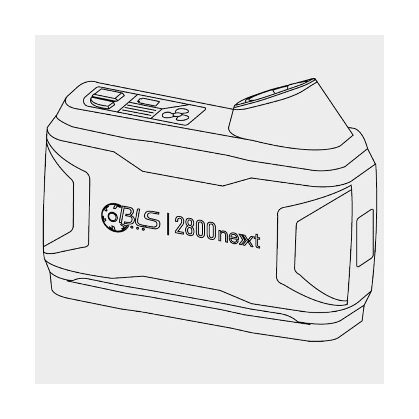 Moteur ATEX seul BLS 2800next pour ventilation assistée