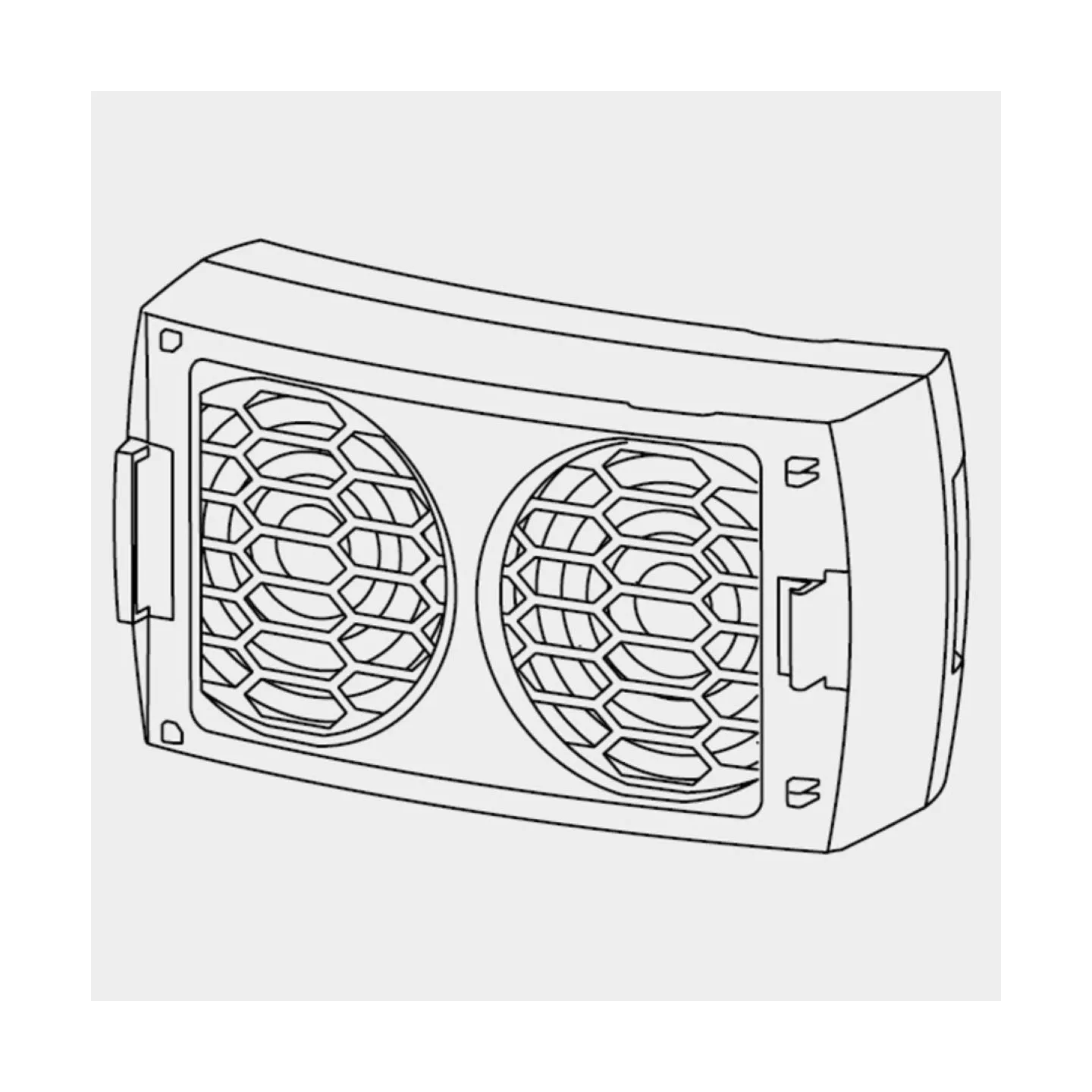 Filtre poussière ou gaz charbon actif pour système ventilation assistée BL2800 ATEX