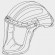 Casque rigide HV25 pour BLS 2700 NEXT et 2800 ATEX