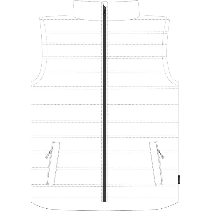 Patron de notre doudoune travail matelassée noire NEPTUNE PLANAM