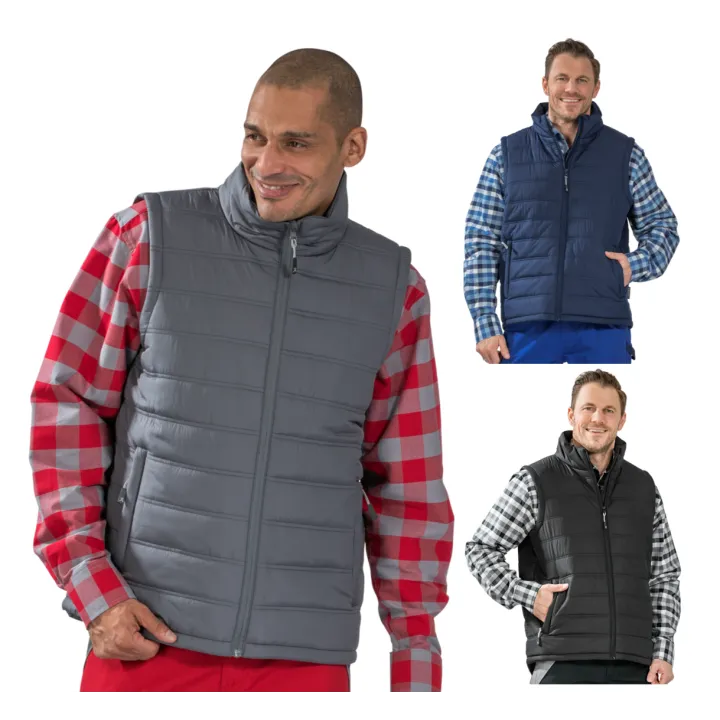 Doudoune travail matelassée noire NEPTUN PLANAM